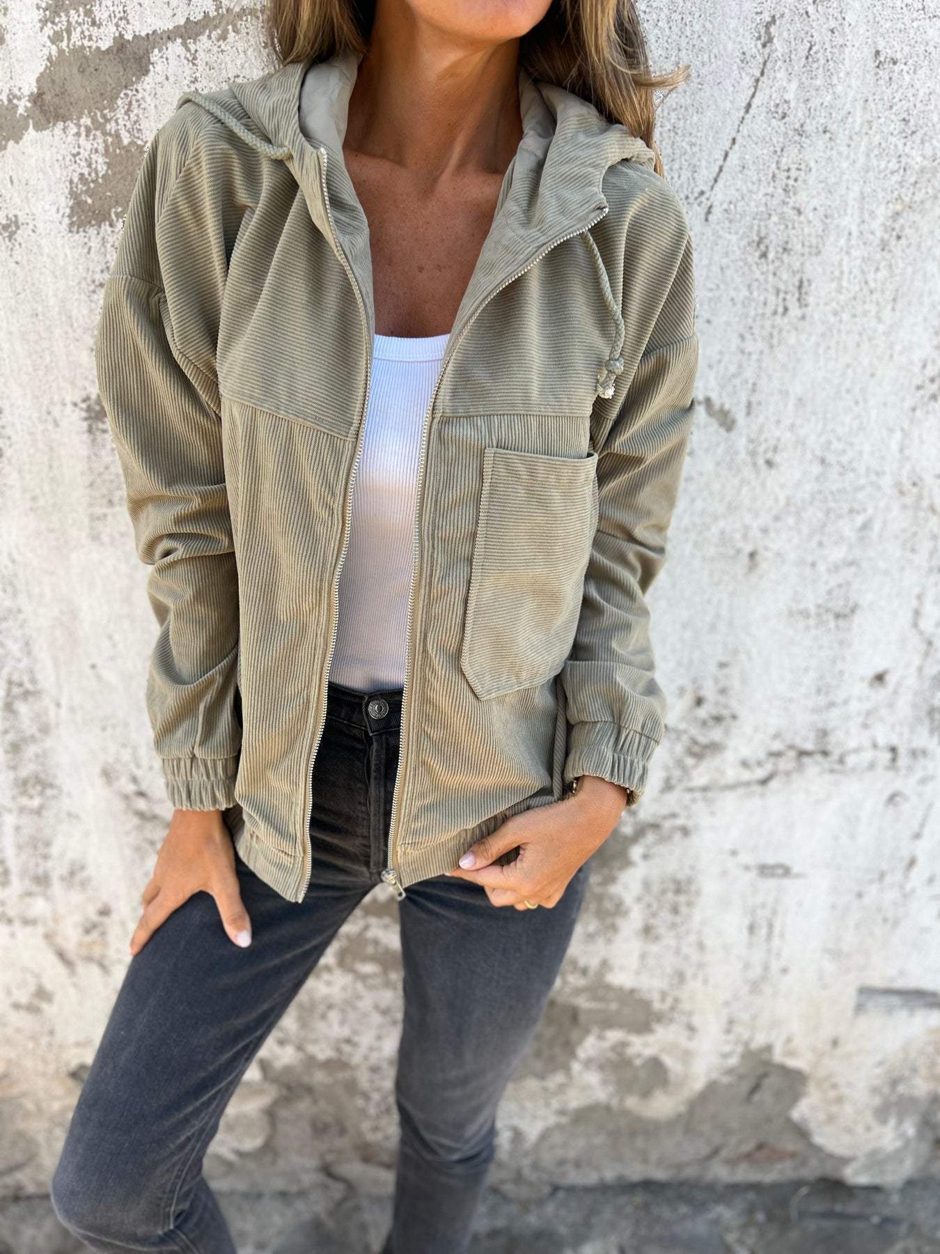 Leichte Damenjacke | Lässige Jacke für Alltag und Freizeit 1