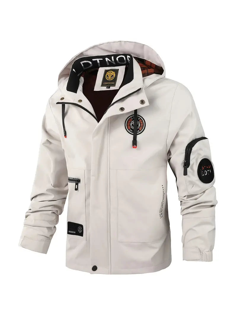Leichte Herrenjacke Torben | Wind- und Wasserdicht mit Kapuze 1
