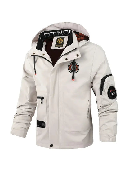 Leichte Herrenjacke Torben | Wind- und Wasserdicht mit Kapuze 1