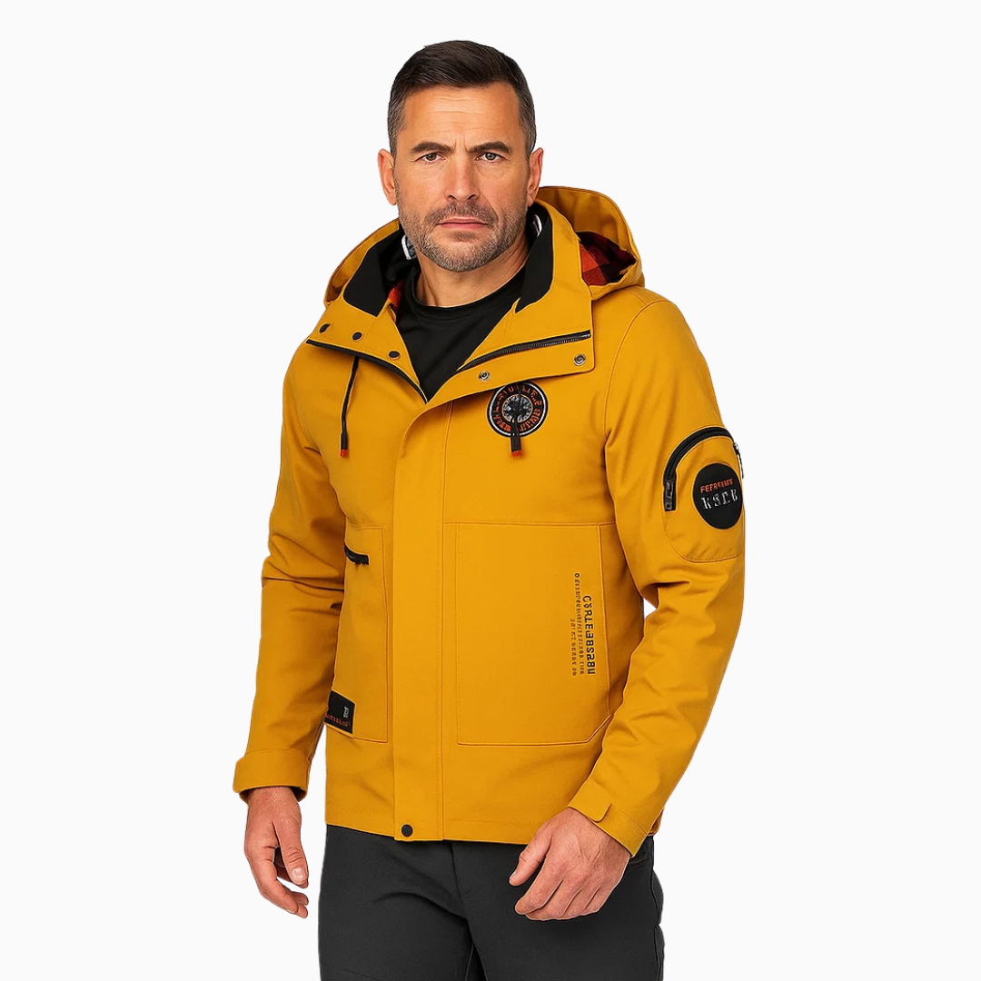 Leichte Herrenjacke Torben | Wind- und Wasserdicht mit Kapuze 7