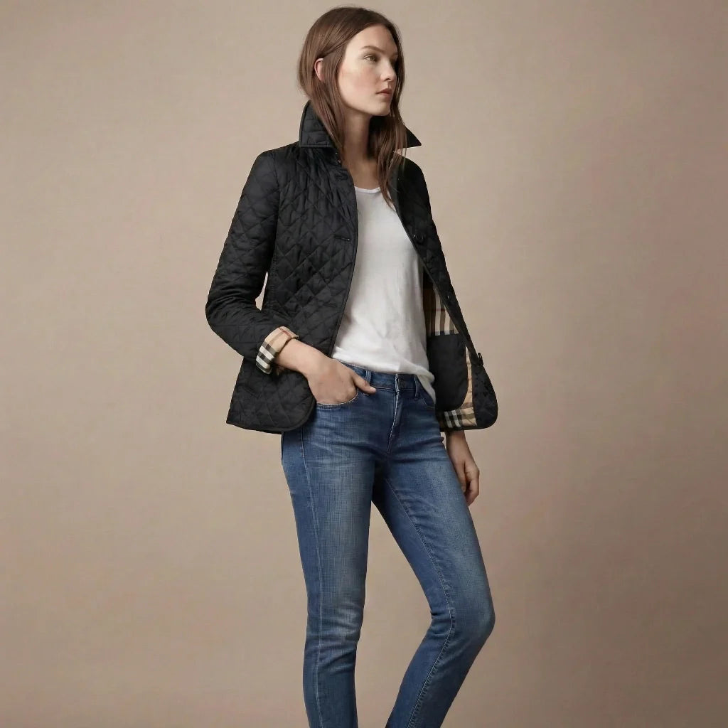 Leichte Steppjacke Damen | Taillierte Jacke für Übergangszeit 1