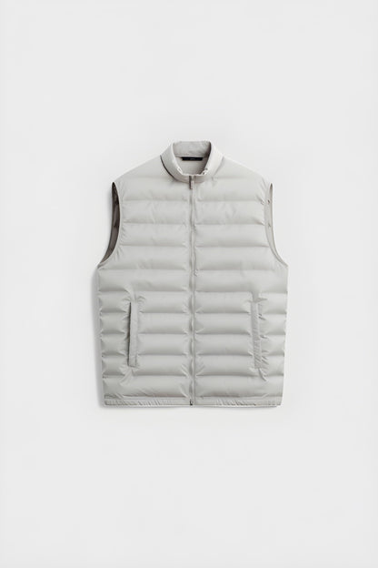 Leichte Steppweste Herren | Ärmelloser Bodywarmer mit Reißverschluss 0