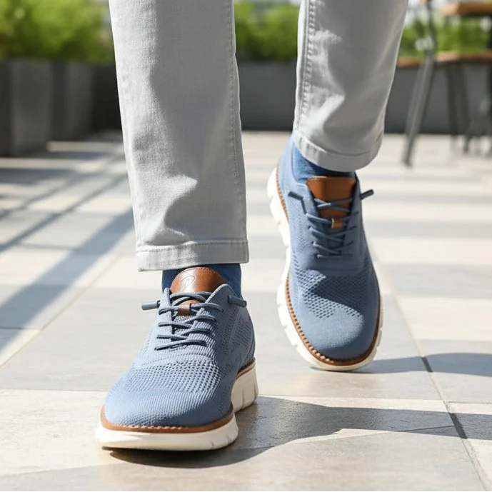 Leichte Strick-Sneaker Herren | Freizeit Schuhe 1