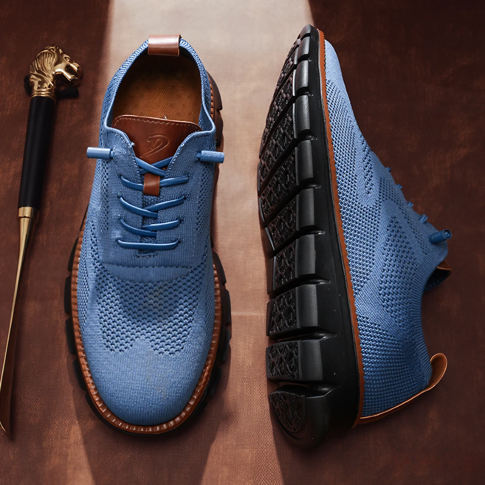 Leichte Strick-Sneaker Herren | Freizeit Schuhe 13