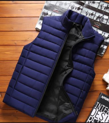 Leichte gesteppte Herrenweste mit abnehmbarer Kapuze | Bodywarmer 0