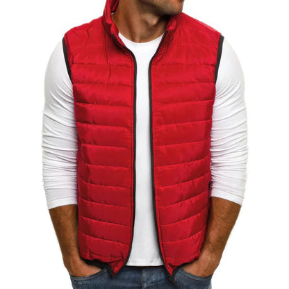 Leichte gesteppte Herrenweste mit abnehmbarer Kapuze | Bodywarmer 6