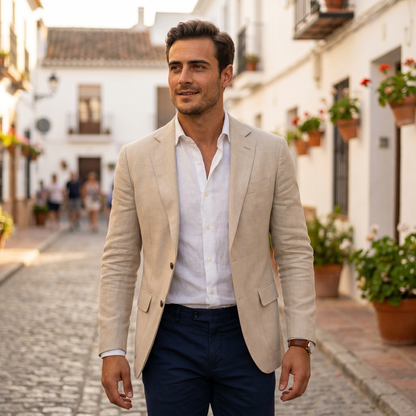 Leichter Herrenblazer Manuel | Schmaler Frühlingsblazer 3