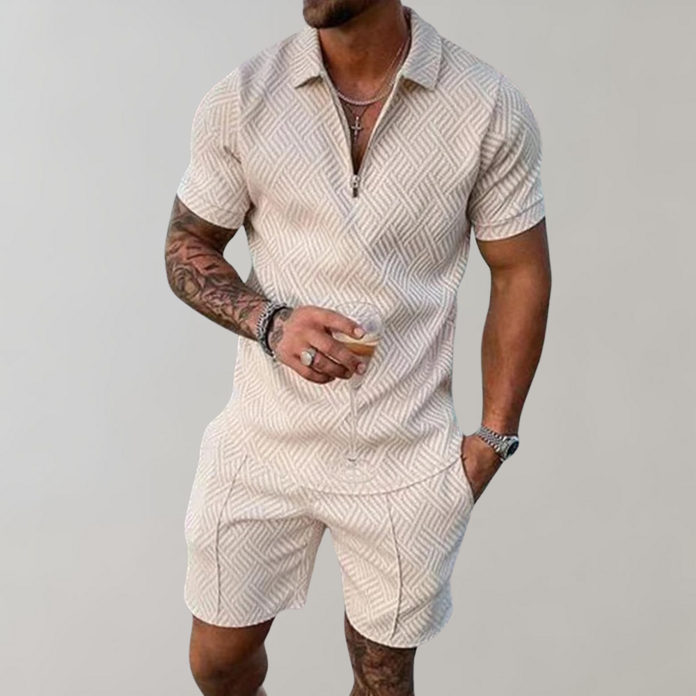Leichtes Sommer-Set für Herren | Freizeithemden und Shorts 5