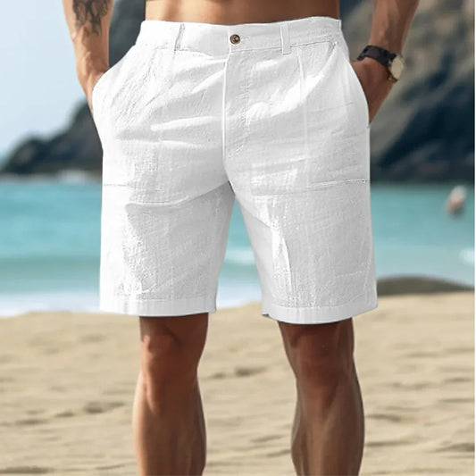 Leinen Shorts Herren | Kurze Hosen für den Sommer 0