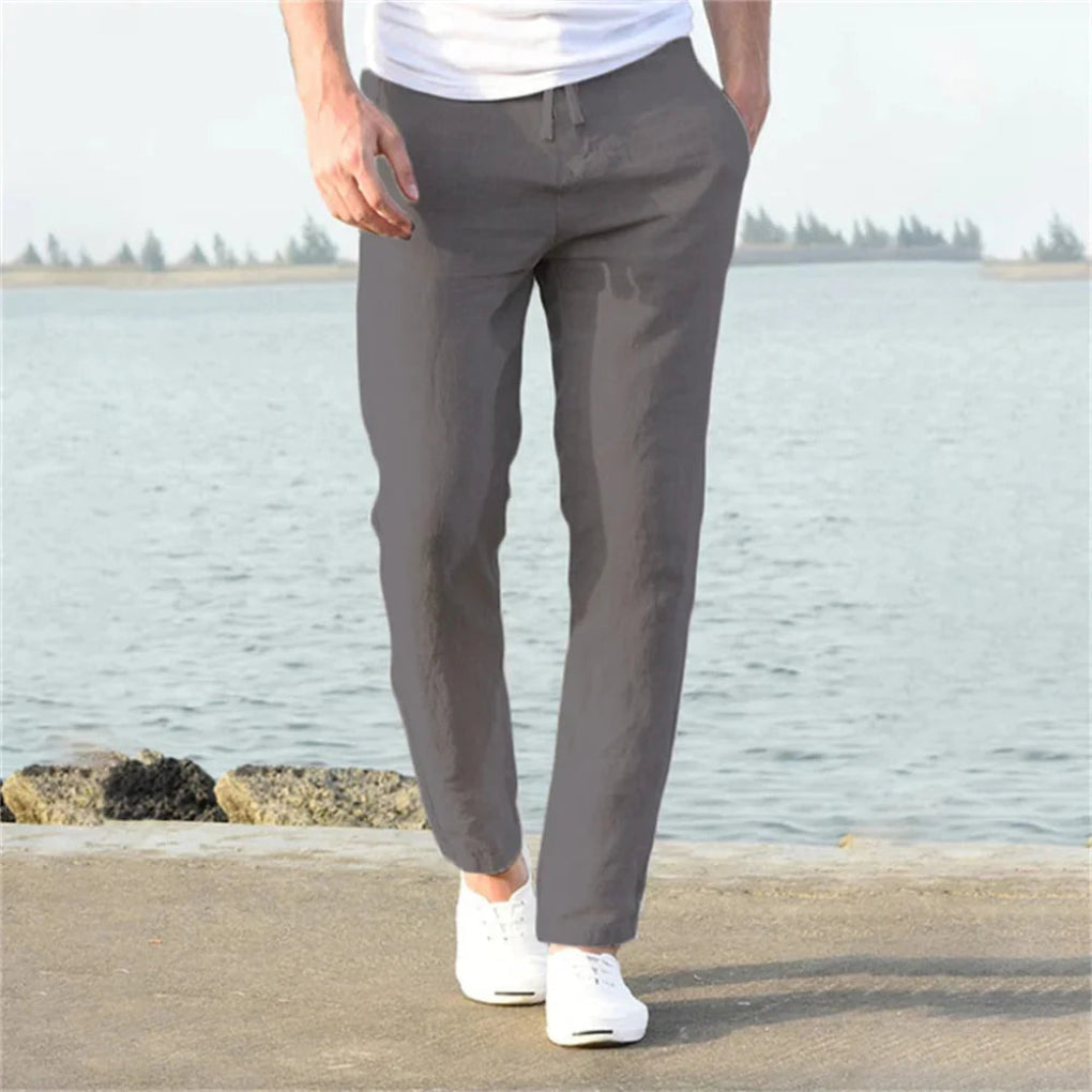 Leinenhose für Herren | Sommerliche Freizeithose 4