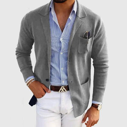 Lorenzo | Herrenblazer mit Reverskragen und Knopftaschen 2