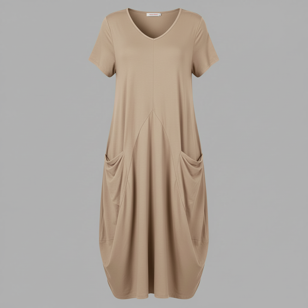 Luftiges Sommerkleid | Midi für Damen
