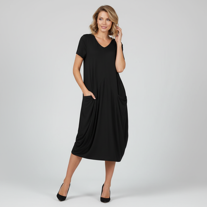 Luftiges Sommerkleid | Midi für Damen