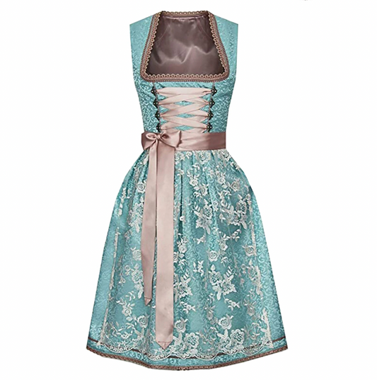 MIA Trachtenkleid A-Linie | Festliche Kleider Damen Midilänge 0