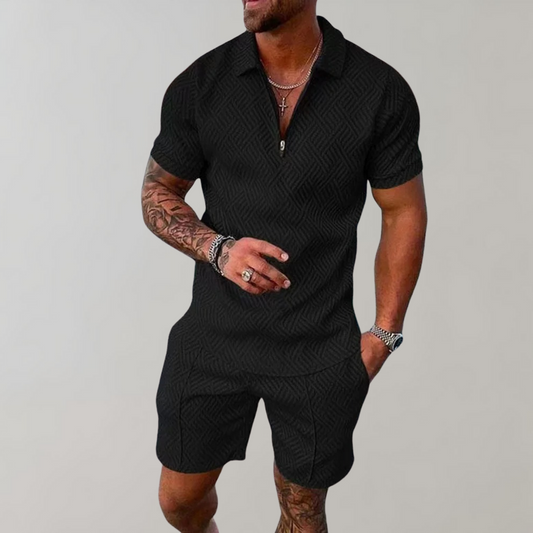 Mano | Herren Zweiteiler Kurzarm Sommer Set 0
