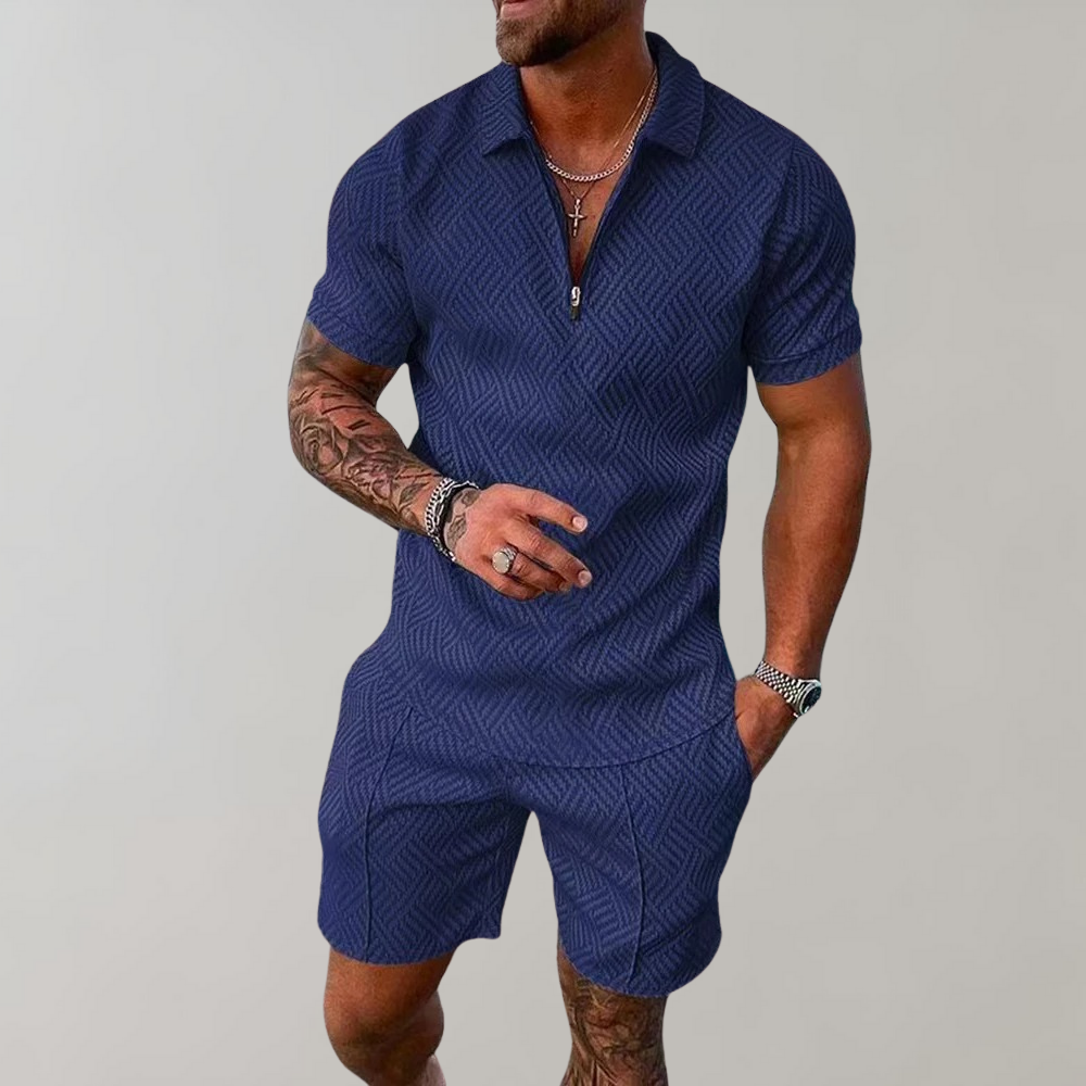 Mano | Herren Zweiteiler Kurzarm Sommer Set 2