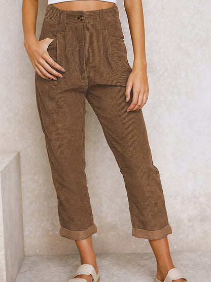 Maple Hose | Cordhose Damen für Alltag und Büro 14