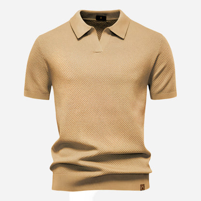 Marcus Kurzarm-Strickpolo Herren | Sommer Poloshirt Baumwolle 10
