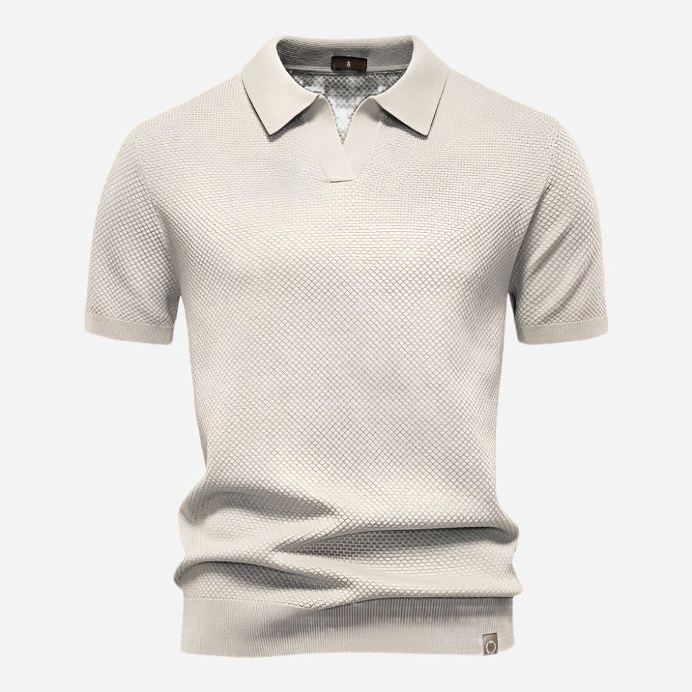 Marcus Kurzarm-Strickpolo Herren | Sommer Poloshirt Baumwolle 9