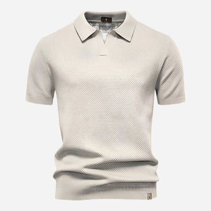 Marcus Kurzarm-Strickpolo Herren | Sommer Poloshirt Baumwolle 9