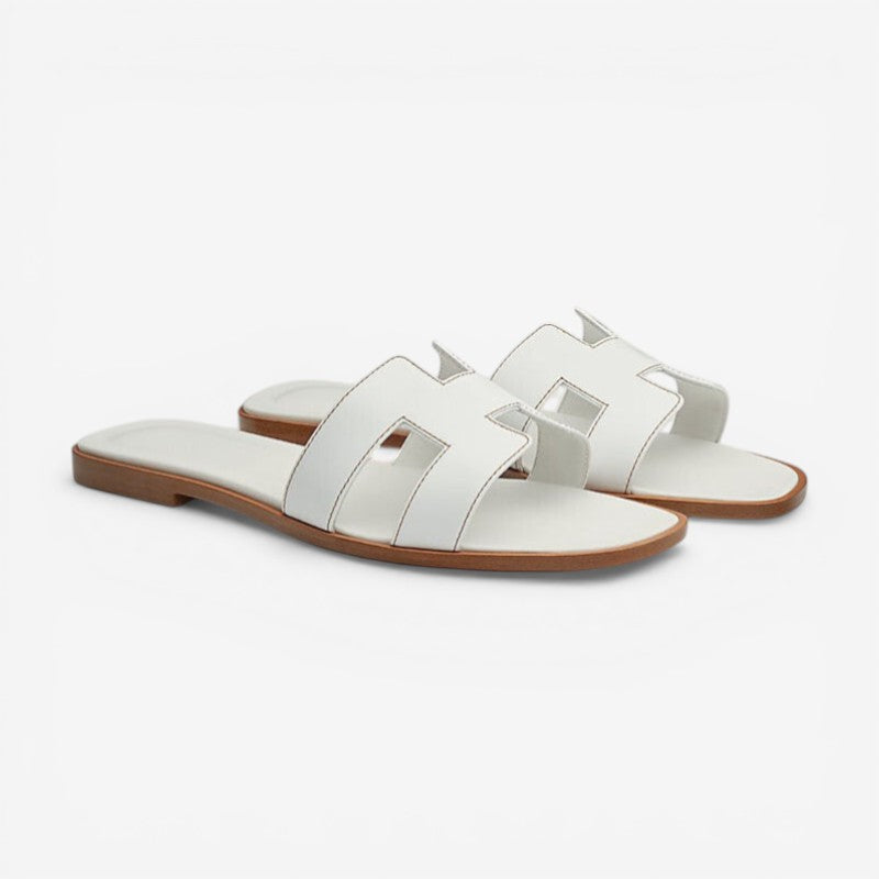 Margot | Flache Riemchensandalen mit Rutschfester Sohle 0