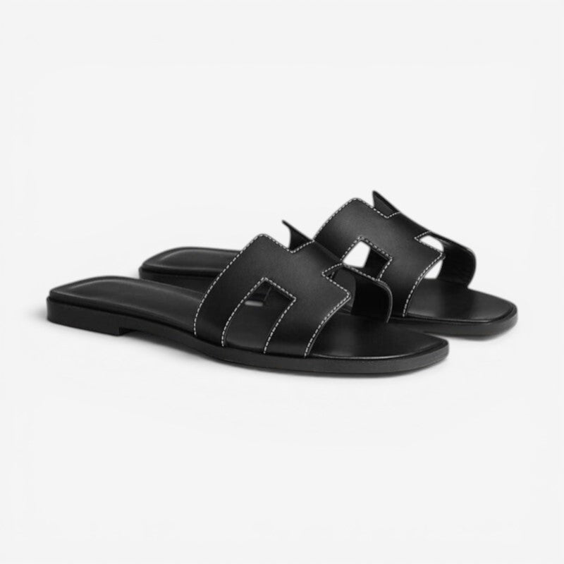 Margot | Flache Riemchensandalen mit Rutschfester Sohle 1