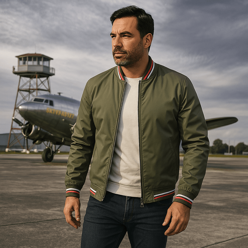 Mason | Klassische Bomberjacke für Herren 3