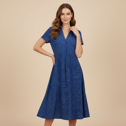 Midi Hemdblusenkleid Damen | Elegante Kleider für Jeden Anlass