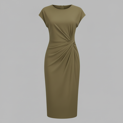 Midikleid Damen Elegant | Sommerkleid Knielang, Freizeitkleid Leicht