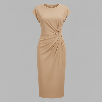 Midikleid Damen Elegant | Sommerkleid Knielang, Freizeitkleid Leicht