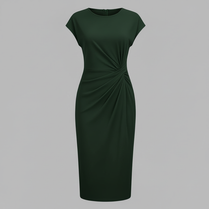 Midikleid Damen Elegant | Sommerkleid Knielang, Freizeitkleid Leicht