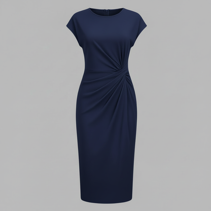 Midikleid Damen Elegant | Sommerkleid Knielang, Freizeitkleid Leicht