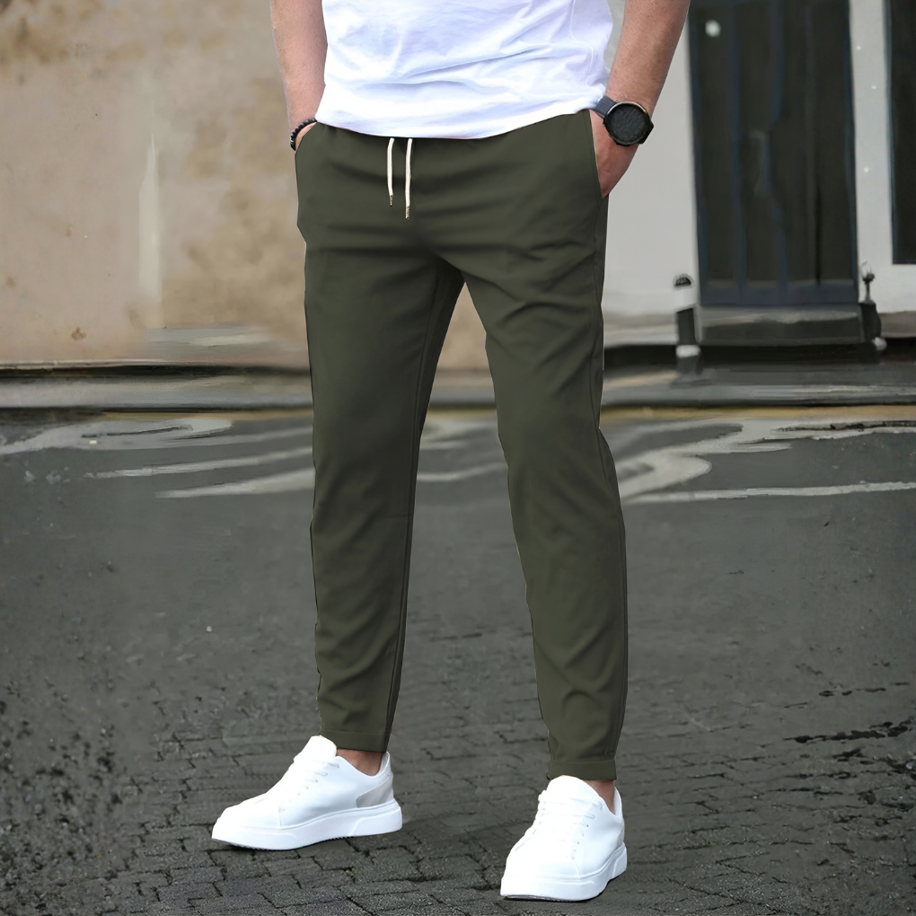 Moderne Slim-Fit-Hose für Herren | Bequeme Sporthose 2