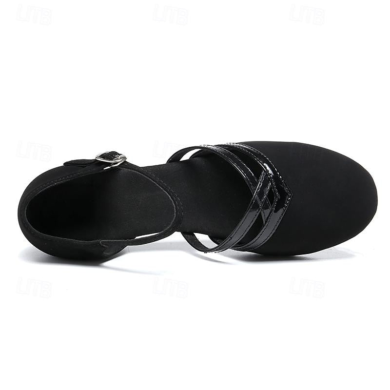 Moderne Tanzschuhe Damen Schwarz | R&B 5