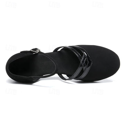 Moderne Tanzschuhe Damen Schwarz | R&B 5