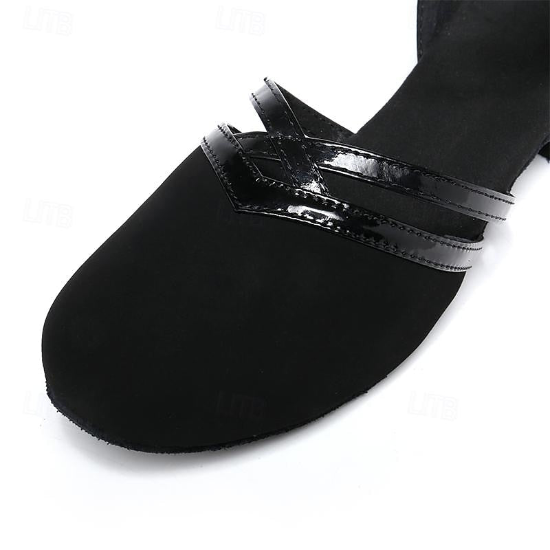 Moderne Tanzschuhe Damen Schwarz | R&B 7