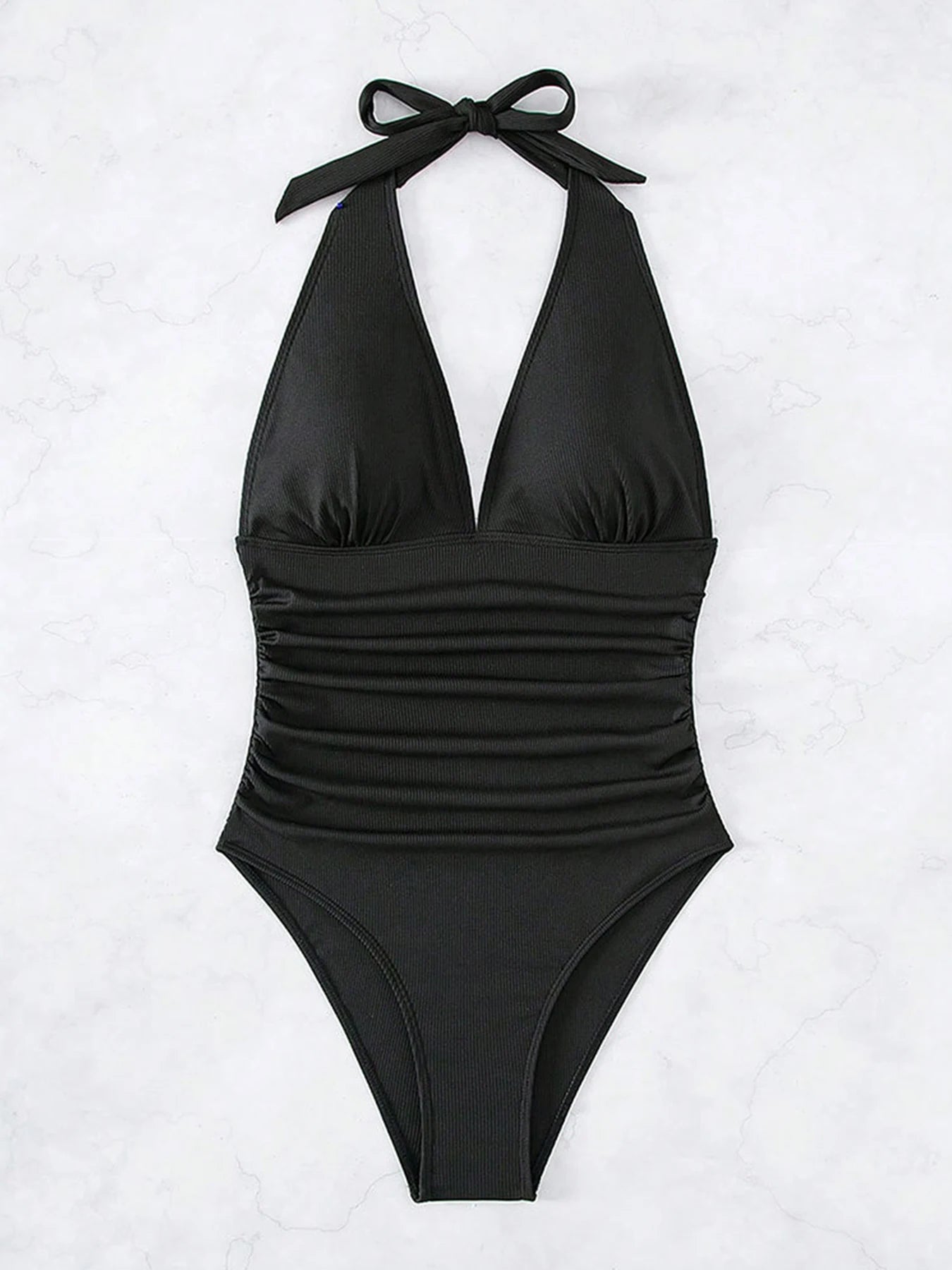 Monokini Damen | Sexy Badeanzug mit V-Ausschnitt 4