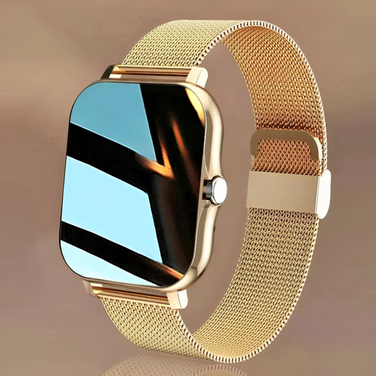 Multifunktions-Smartwatch | Quadratisches Touch-Display 0