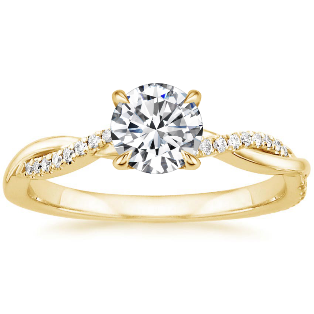 Noa | Eleganter vergoldeter Damenring 0
