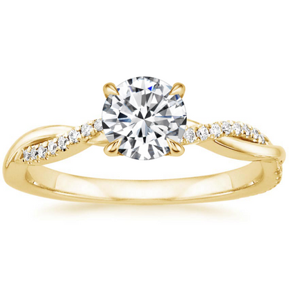 Noa | Eleganter vergoldeter Damenring 0