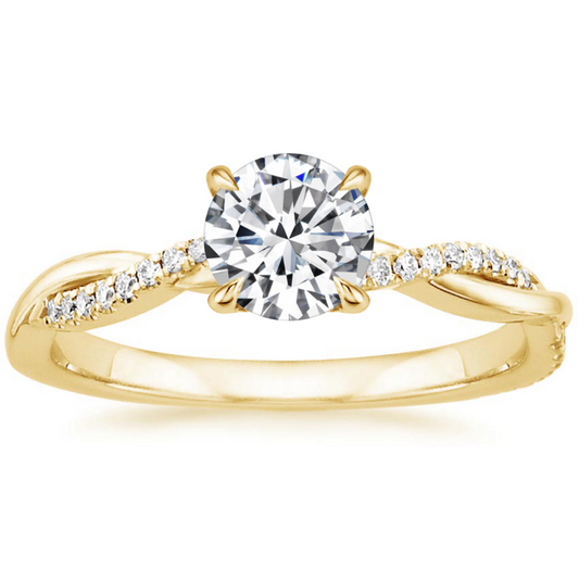 Noa | Eleganter vergoldeter Damenring 0