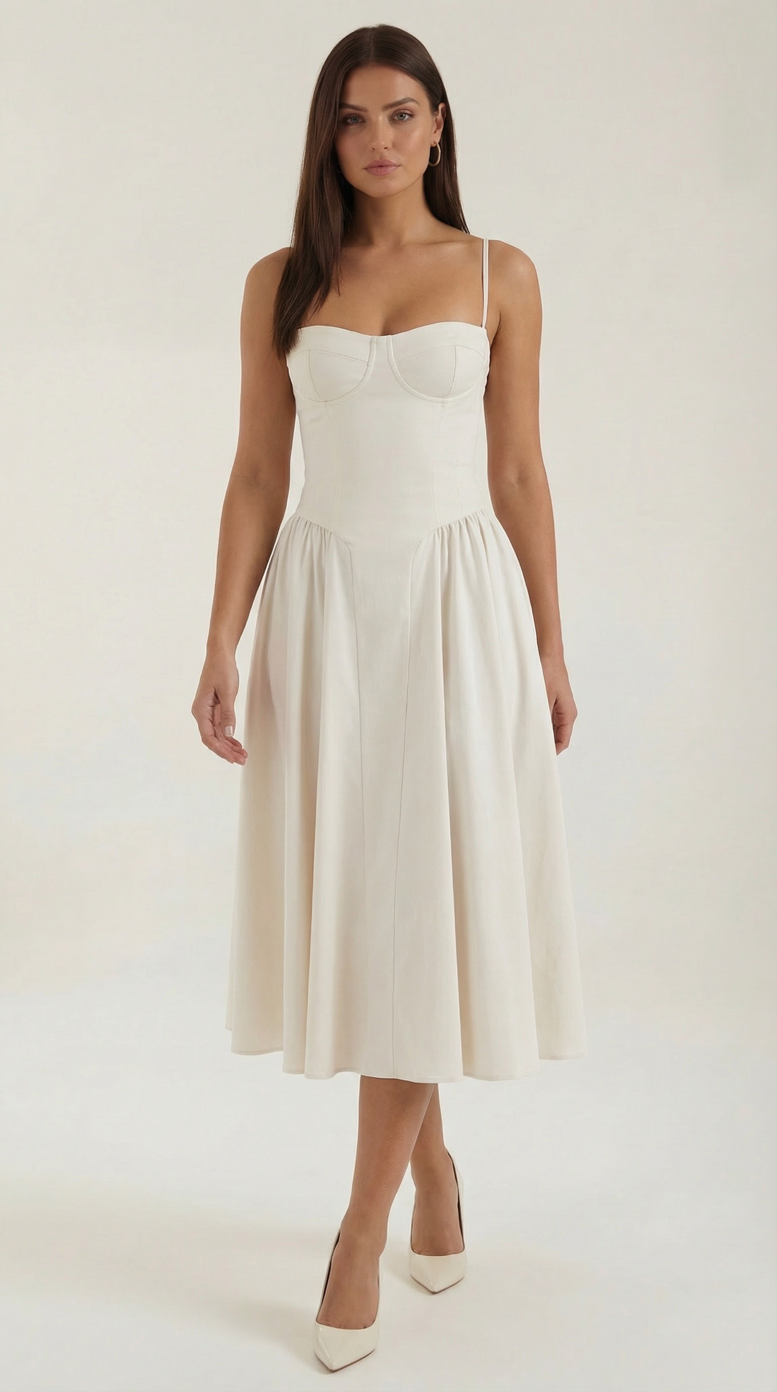 Odette | Korsett-Midikleid für Damen 10