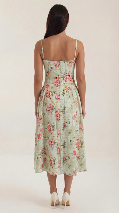 Odette | Korsett-Midikleid für Damen 3