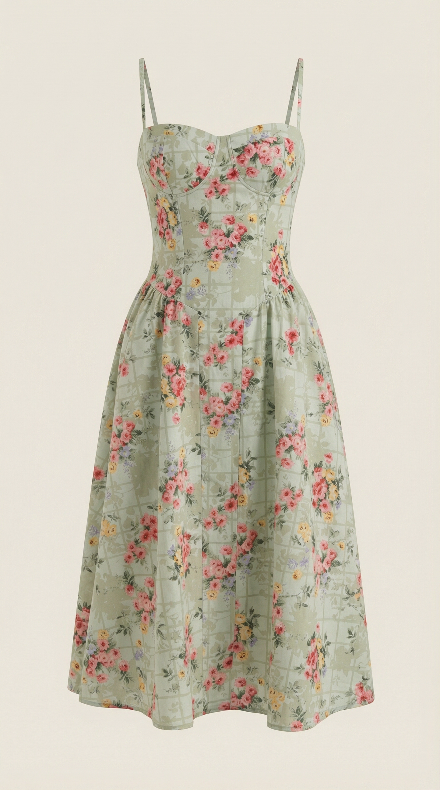 Odette | Korsett-Midikleid für Damen 4