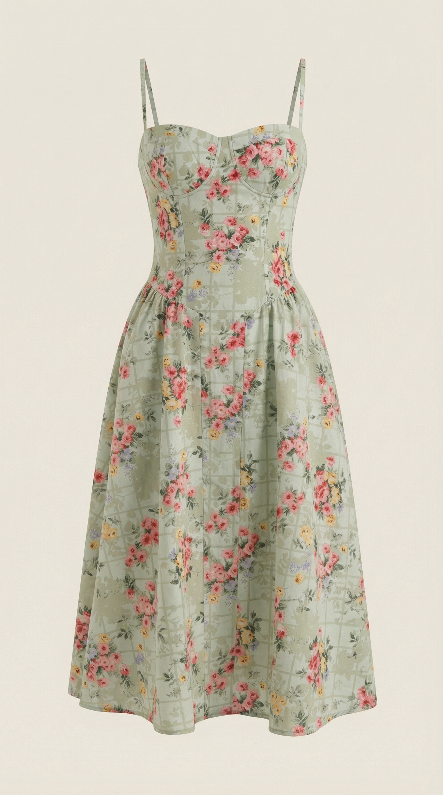 Odette | Korsett-Midikleid für Damen 4