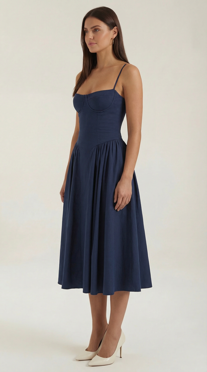 Odette | Korsett-Midikleid für Damen 6