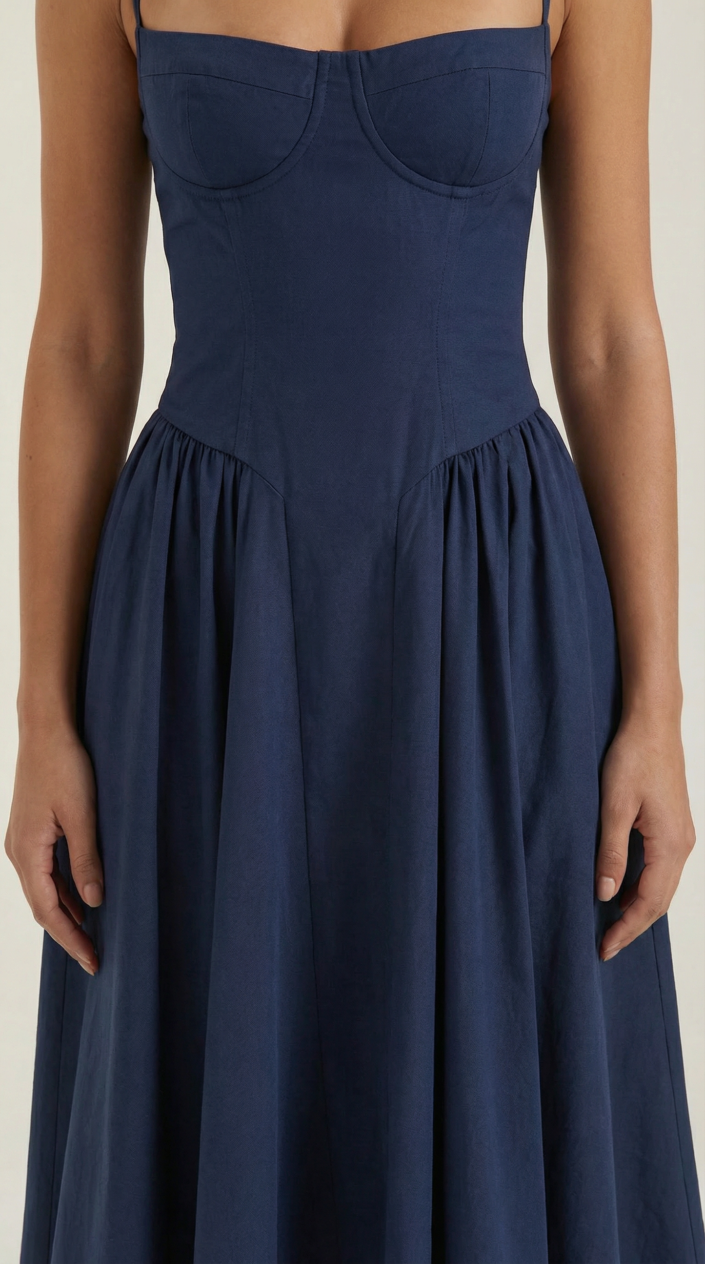 Odette | Korsett-Midikleid für Damen 7