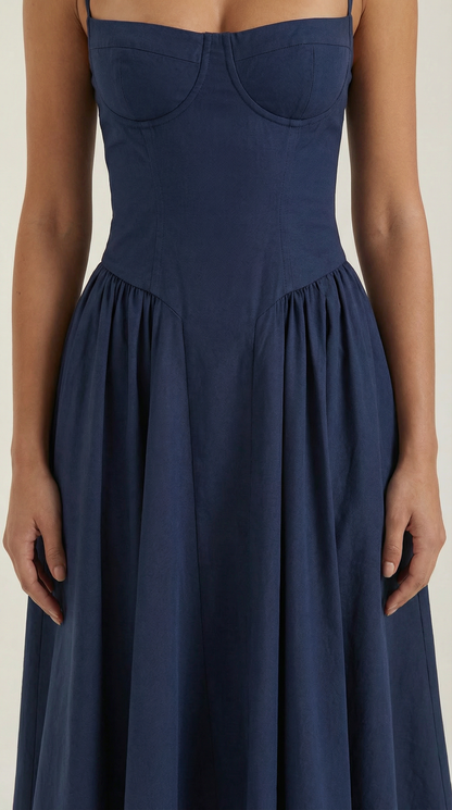 Odette | Korsett-Midikleid für Damen 7