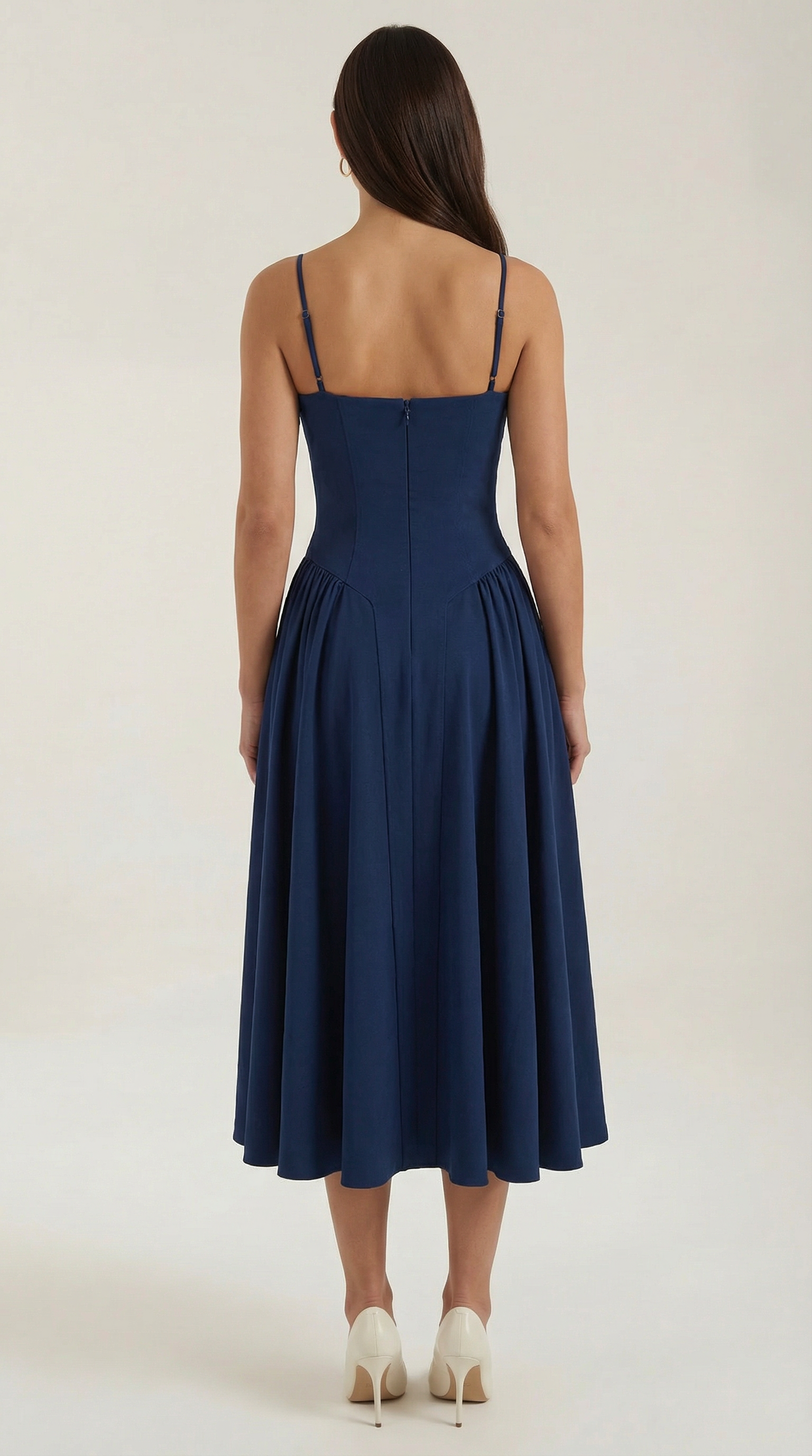 Odette | Korsett-Midikleid für Damen 8