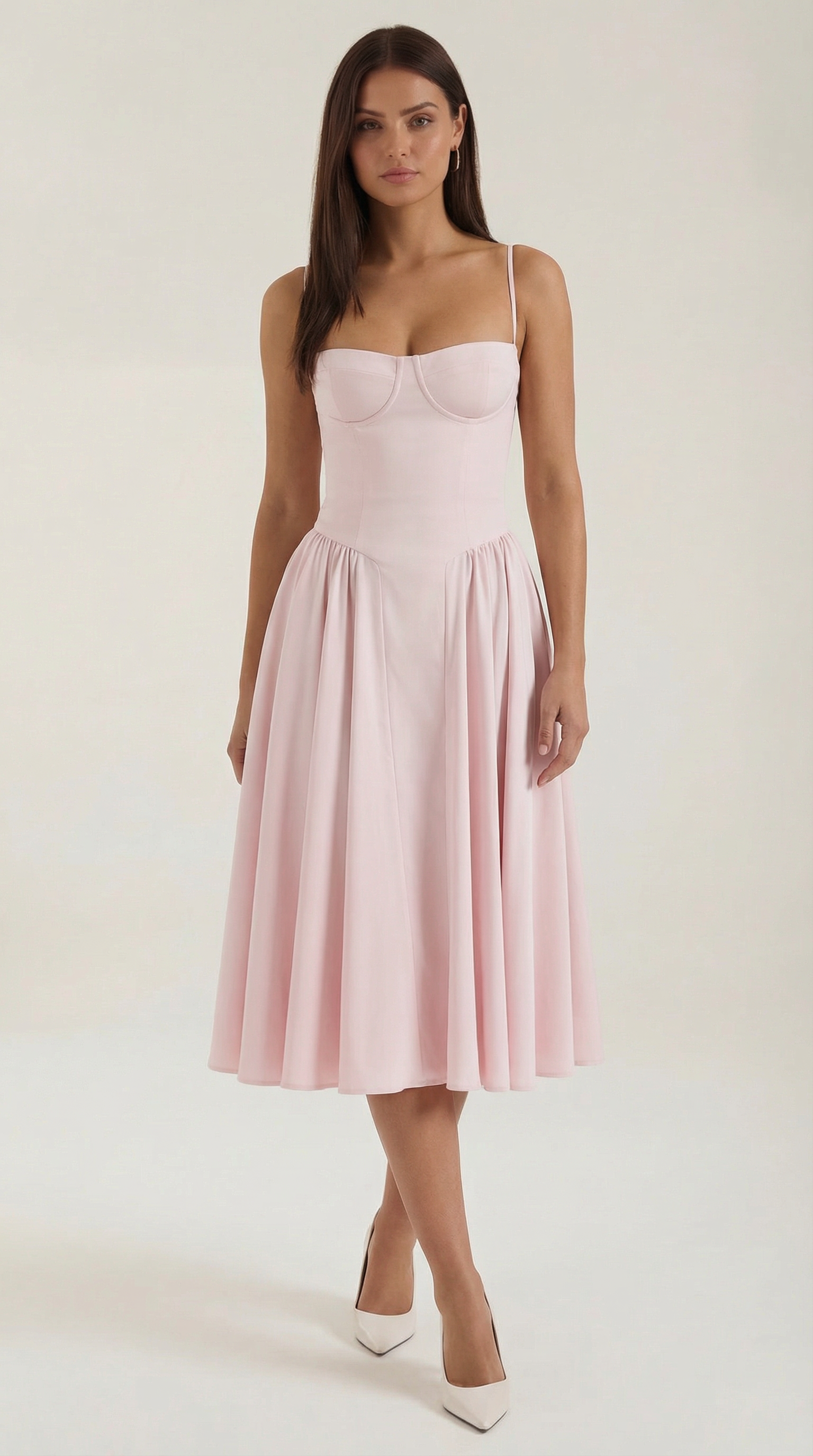 Odette | Korsett-Midikleid für Damen 9